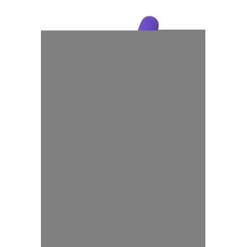 A-Toys by TOYFA  Anal Plug, silikon, mor, 11,3 cm