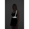 Karanlıkta Yansıyan - Reflektörlü Göğüs Harness, Parti Harness, Elbise Aksesuar - APFT205