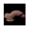 Censan 9.5 İnç Dual Layered Silicone Cock XXL