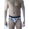 Erkek El Desenli Fantezi Jockstrap