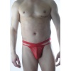 Erkek Kırmızı Tül Fantezi Tanga İç Çamaşırı