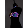 Reflektörlü Kadın İç Giyim, Reflektörlü Sütyen Harness - APFT224