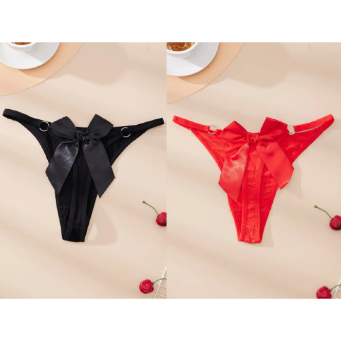 Kadın 2li Fiyonklu Halkalı Tanga BC0044