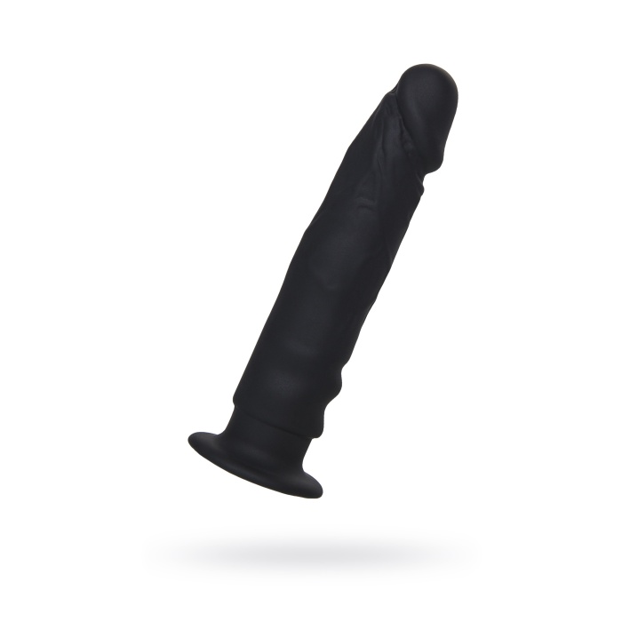 A-Toys by Toyfa Anal Yapay penis Arkn, silikon, siyah, 14 cm