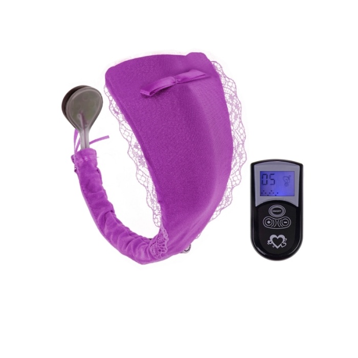 Censan C-String İnvisible Secret Giyilebilir Kumandalı Vibratör Mor