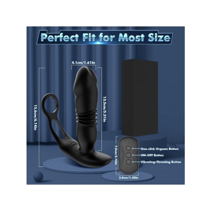 Censan Uzaktan Kumandalı Otomatik Anal Plug – Çift Halkalı Model