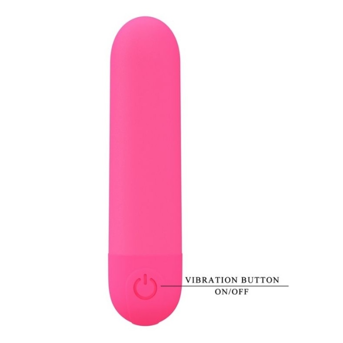 Censan Stefan Mini Massager Bullet Vibratör Kırmızı