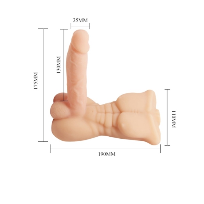 Censan Tempation Bigger Man Erkek Yarım Vücut Titreşimli