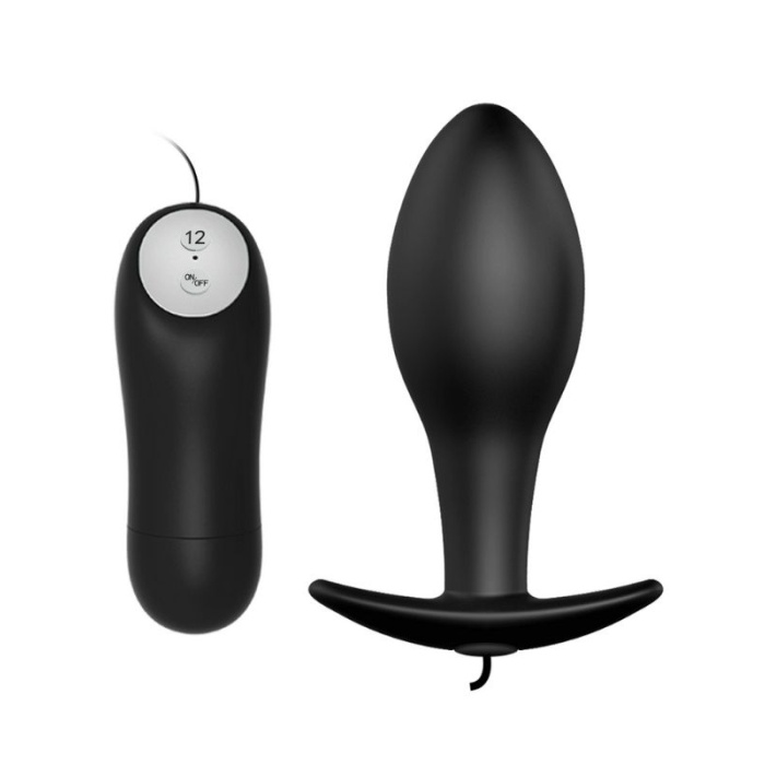 Censan Special Anal Stimulation 12 Fonksiyon Kumandalı Titreşimli Anal Plug Tıkaç