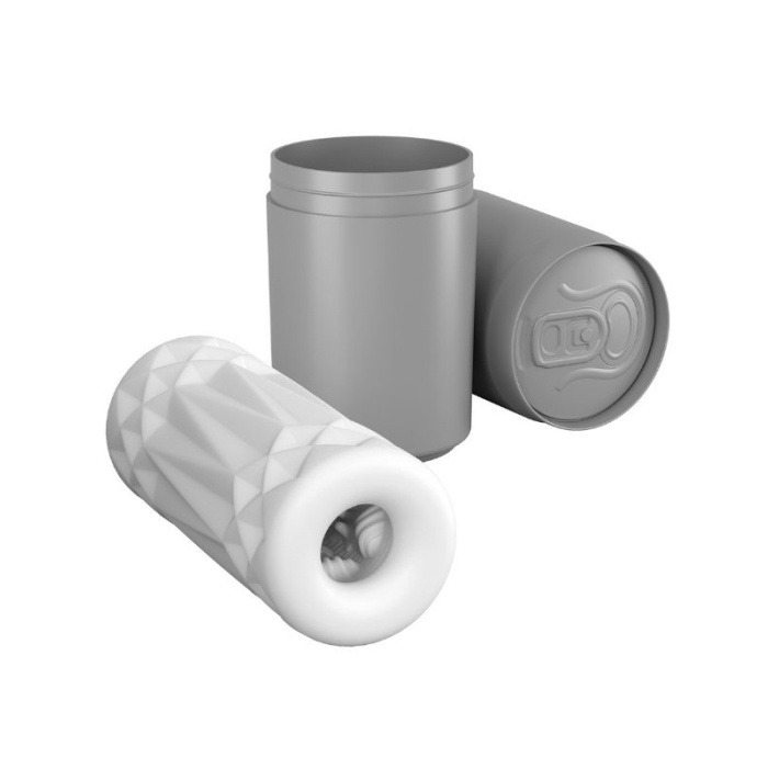 Censan Super Soft Material 3d Stimulating Kiko Kola Kutusu Şeklinde Mastürbatör