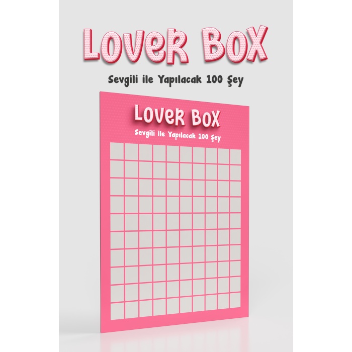 LoverBox Sevgililere Özel Kazımalı Oyun