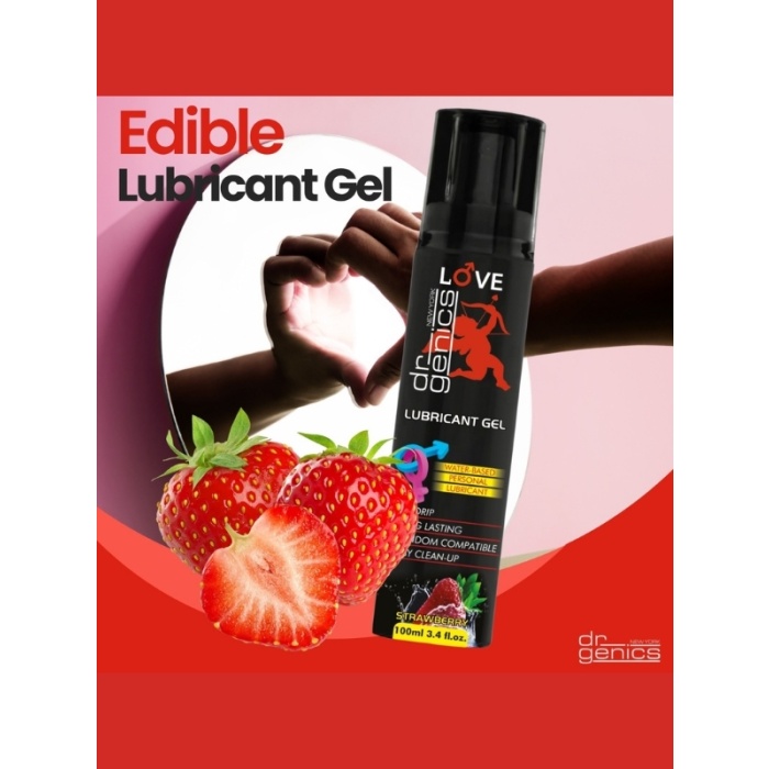 Dr Genics Lubrican Gel (Kayganlaştırıcı Jel) Çilek 100mg