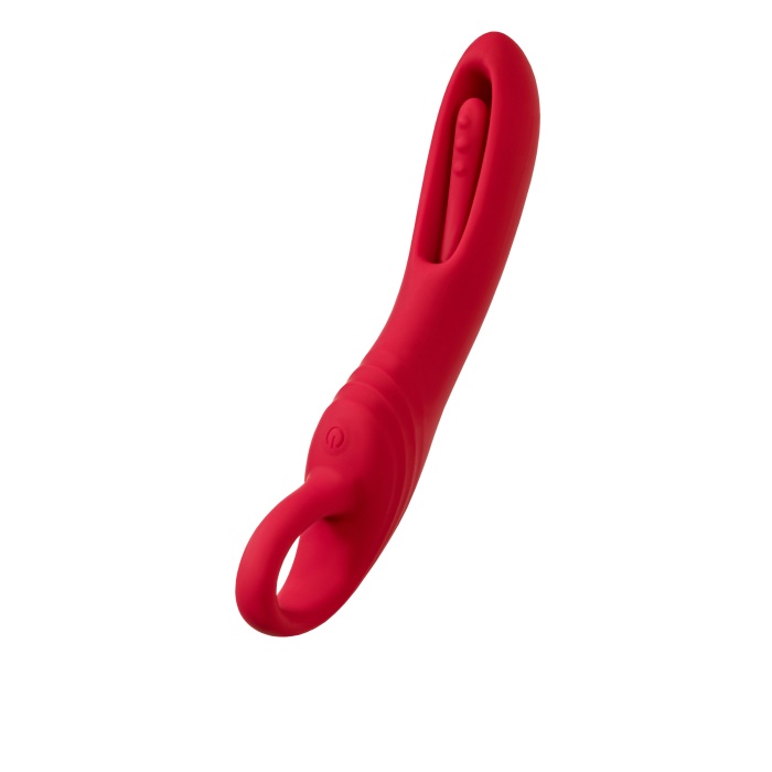 Flovetta Begonia Hareketli Dilli Silikon Stimülatör – Pembe, 18,5 cm