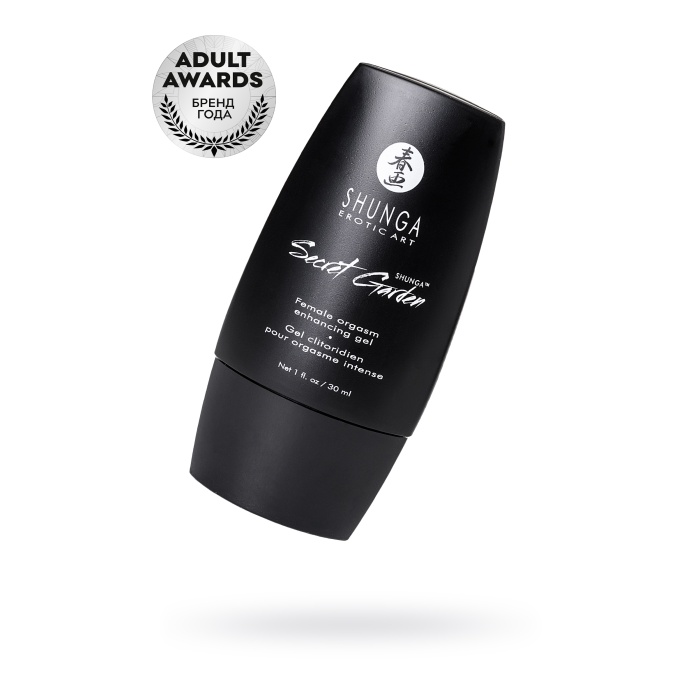 Shunga Secret Garden Kadınlar için canlandırıcı krem, L-arginin içeren benzersiz formül, 30 ml