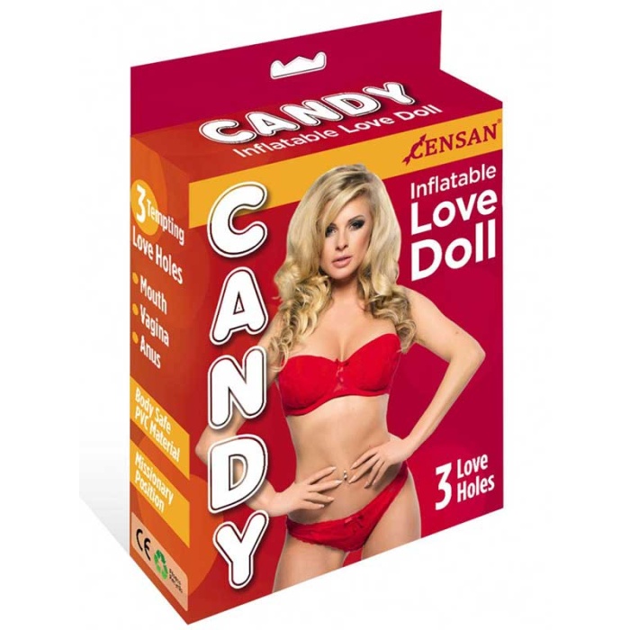 Censan Candy Love Doll 3 İşlevli Şişme Bebek