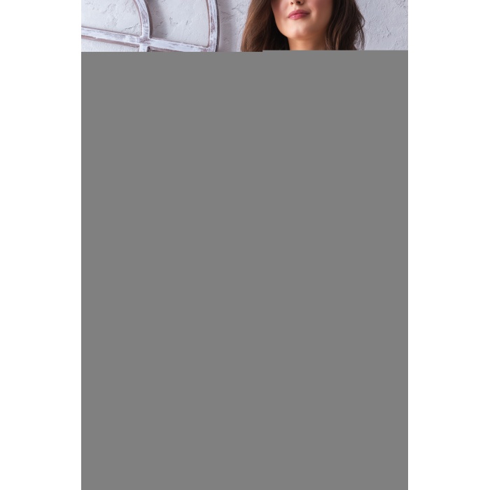 Fetiş Tarzı Turuncu Çıtçıtlı Sütyen ve Eldiven, String Takım,Transparan Detaylı Seksi İç Giyim