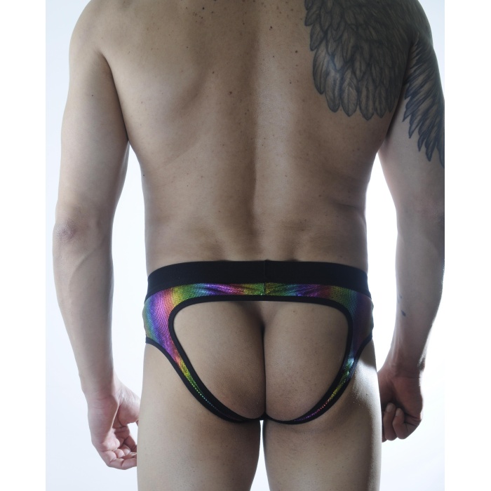 Erkek Fantezi Renkli Jockstrap
