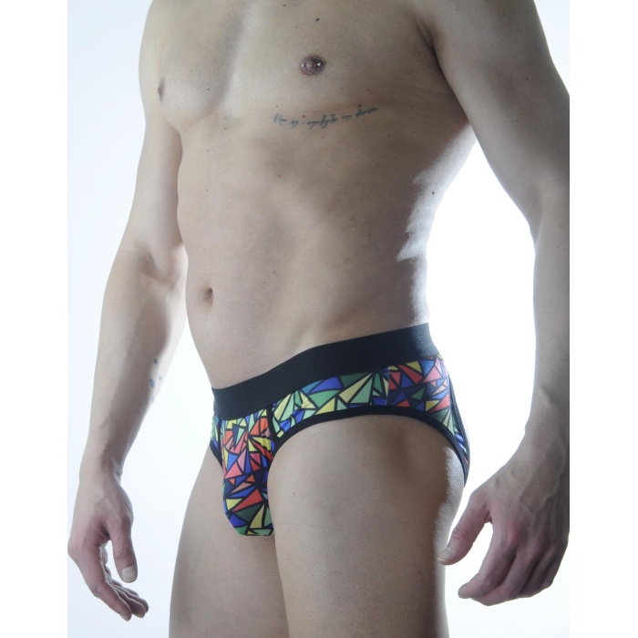 Erkek Fantezi Renkli Jockstrap İç Giyim