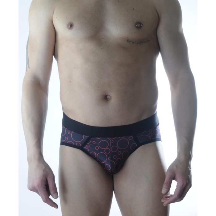 Erkek Daire Desenli Fantezi Jockstrap