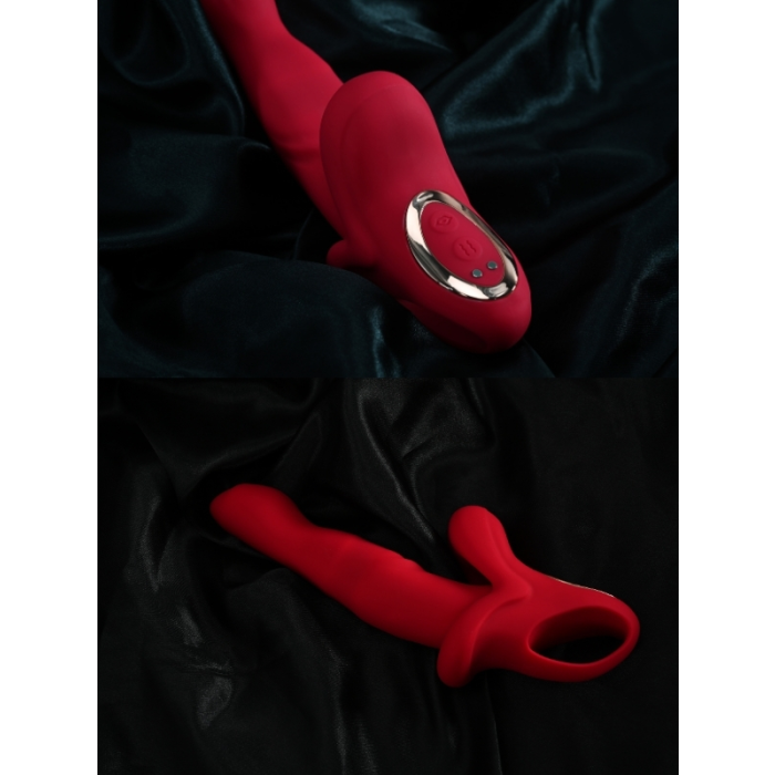 L-Join Kırmızı Teklojik Modern Vibratör