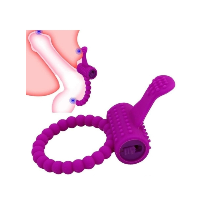 Censan Naughty Play Titreşimli Penis Halkası