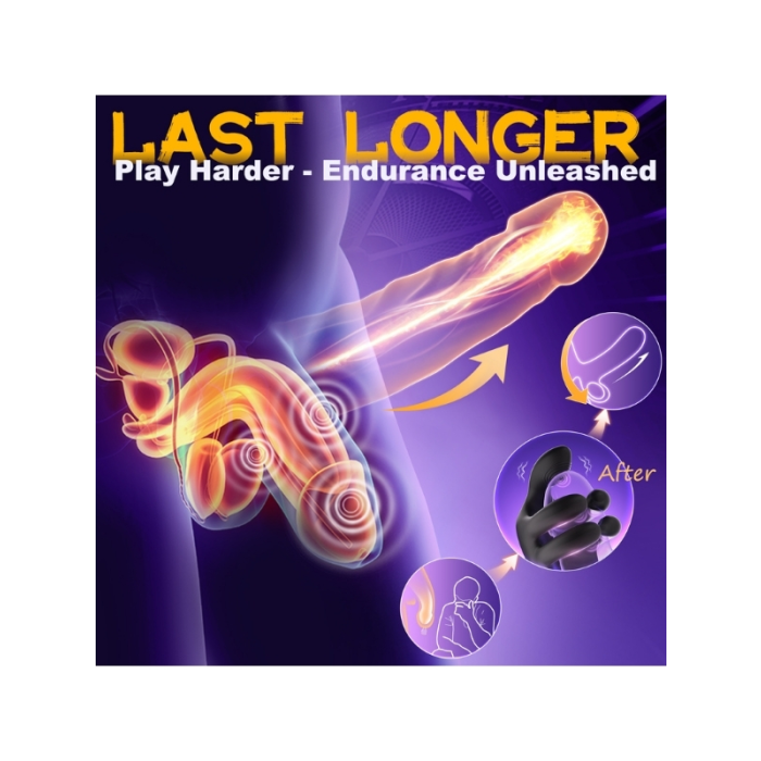 Censan LongZ-Black – Erkekler için 10 Modlu Titreşimli ve 10 Modlu Sıkma Fonksiyonlu Mastürbatör