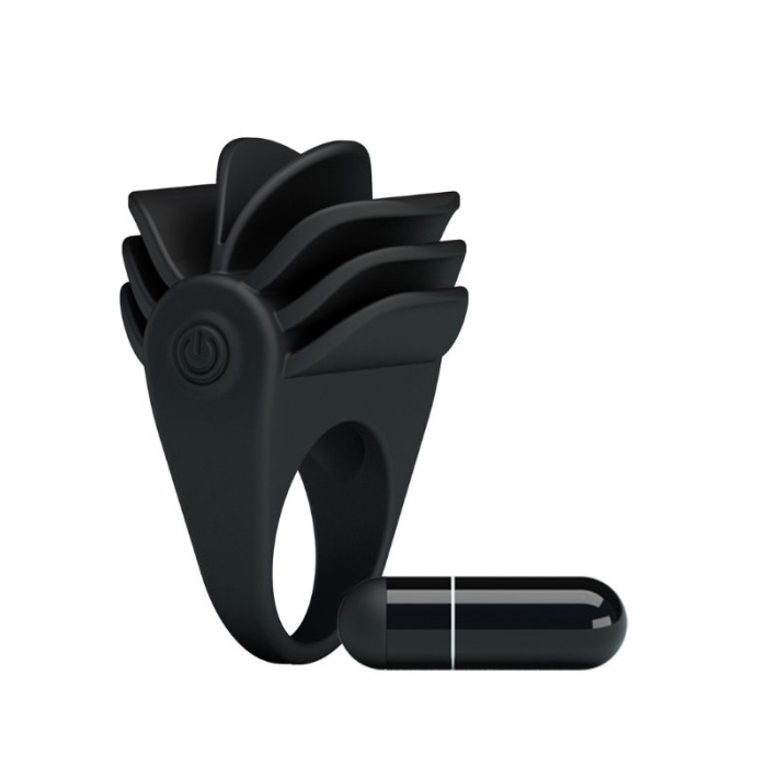 Censan Chester Titreşimli Silikon Penis Halkası