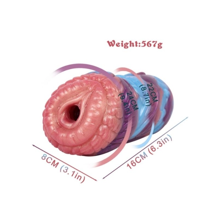 Censan Yaratık Şeklinde Vajina Mastürbatörü Model no: G6168