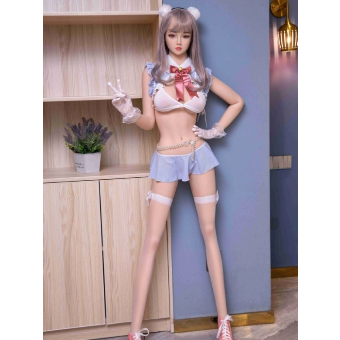Censan Gerçekçi 148 cm Silikon Başlı TPE Seks Doll – Kalça Hareketli ve Ses Özellikli Model B