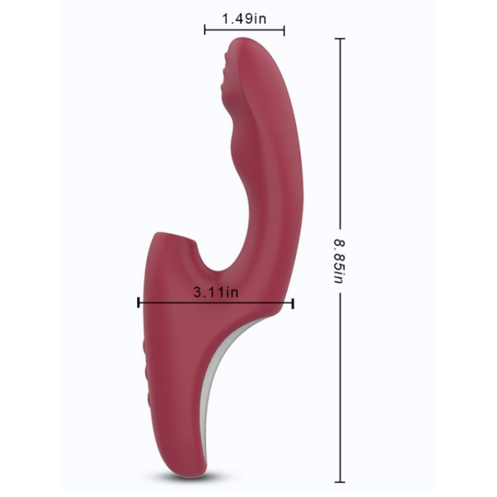 Censan FoxShow Kissers G10 Şarjlı Akıllı Rabbit Vibratör – G-Spot &amp; Klitoris Uyarıcı | Çift Motorlu | Dalga Hareketli | Su Geçirmez