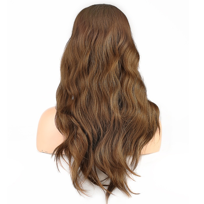 Tokalı Kabarık Dalgalı At Kuyruğu - Kumral