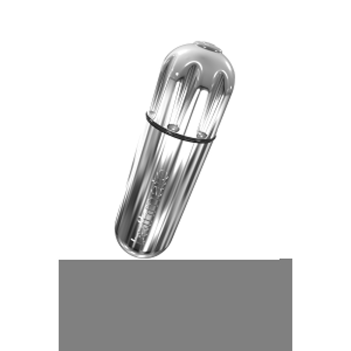 Bathmate Vibe Bullet Krom Vibratör, Plastik, Gümüş