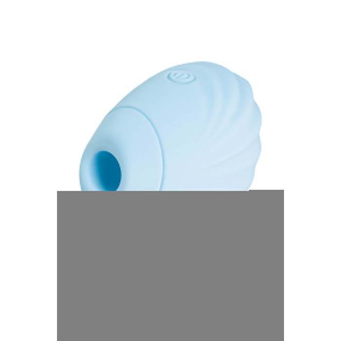 Qli by Flovetta Scalldan vakum dalgası klitoral uyarıcı , silikon, mavi, 6 cm