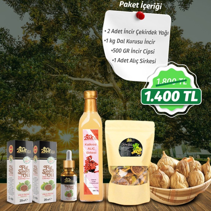 İncir Paket Seti - 4lü Set