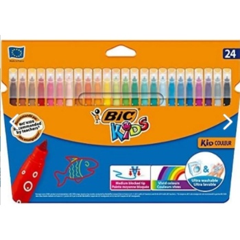 Bic Kids Kid Couleur 24lü Keçeli Boya Kalemi