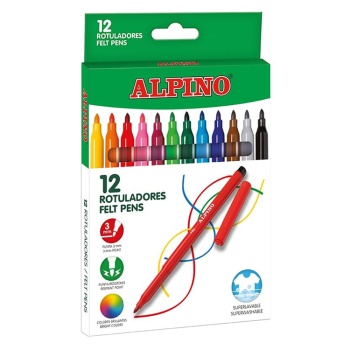 Alpino Keçeli Kalem 12Li