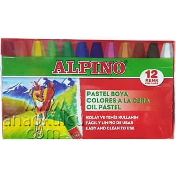 Alpino Alpino Pastel Boya Karton Kutu 12 Renk