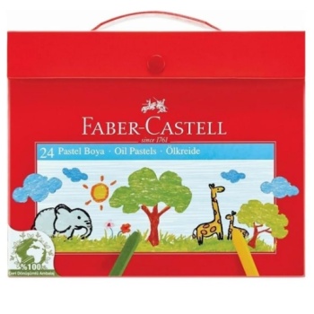Faber Castell Pastel Boya 24 Lü Çantalı