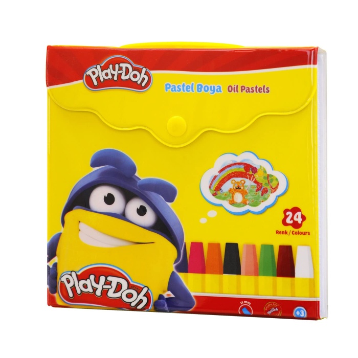 Play-Doh Pastel Boya Çantalı 24 Renk
