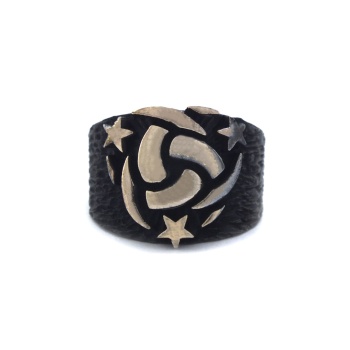 İşlemeli 925 Ayar Erkek Gümüş Yüzük GEY-210