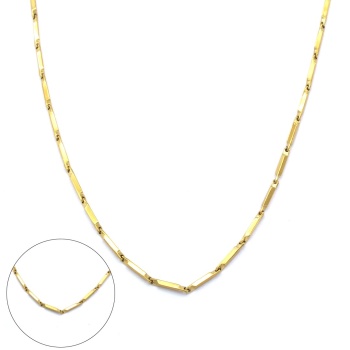 Altın Kaplama Erkek Zincir Kolye  ZN-253