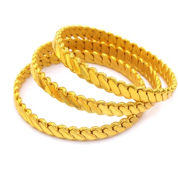 İmitasyon Burma Bilezik 3lü Model 8.5mm - 3 Adet BSET-124