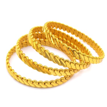 İmitasyon Burma Bilezik 3lü Model 8.5mm - 4 Adet BSET-125