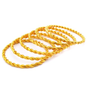 İmitasyon Burma Bilezik 2li Model 6.5 mm - 6 Adet BSET-107