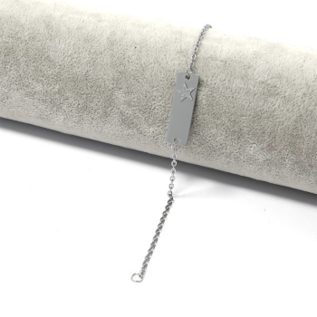 316L Çelik Yıldız Model Bileklik BLK-1020