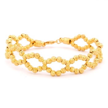 Altın Kaplama 2 Sıra Dorika Kelepçe