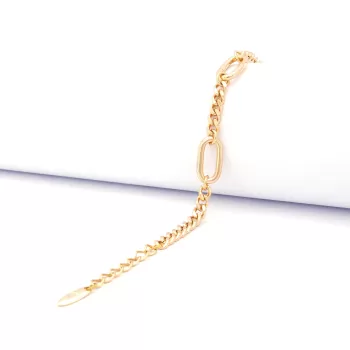 316L Çelik Zincir Rose Bileklik BLK-897