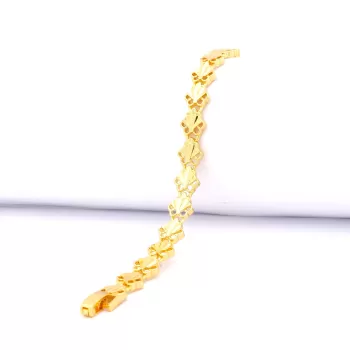 Çelik Bileklik Altın kaplama Kadın Hint Model BLK-1059