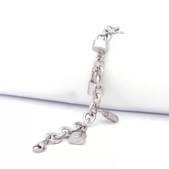 316L Çelik Kilit Model Kadın Bileklik BLK-775