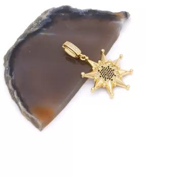 Ajda Charm Çelik Altın Kaplama Kadın Yıldız Model-CHR-118